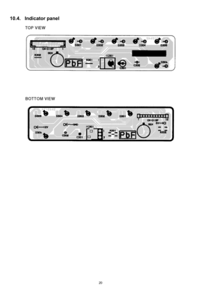 Page 2020
10.4. Indicator panel 