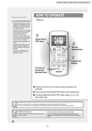 Page 4343
CS-A7DKD CU-A7DKD / CS-A9DKD CU-A9DKD / CS-A12D KD CU-A12D KD / 