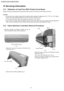 Page 54 • Electronic Controller and Display Complete unit can be
seen by following the below removal procedures
Fig. 1
 − Remove the 2 caps and 2 screws at the bottom of the
Front Grille. (Fig. 1)
Fig. 2
 − Remove the Front Grille Complete. (Fig. 2)
Fig. 3
 − Release the taps on top and on the right side of metal
plate cover. (Fig. 3)
 − Then remove the metal plate cover. (Fig. 3)
 − Remove the indicator complete screw, and then remove
the indicator complete. (Fig. 3)
12 Servicing Information
12.1. Distinction...