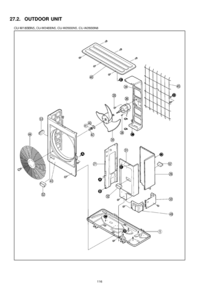 Page 11627.2. OUTDOOR UNIT
116 