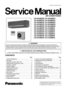 Page 1 1 SERVICE INFORMATION 2
 2 FEATURES 
3
 3 SPECIFICATION (HEAT PUMP TYPE) 
9
 4 SPECIFICATION (COOLING ONLY TYPE) 
14
 5 TECHNICAL DRAWING 
20
 6 CIRCUITDIAGRAM 
26
 7 OPERATING INSTRUCTION 
42
 8 REFRIGERATION CYCLE 
44
 9 OPERATIO N RANGE 
47
 10  PIPE LENGTH 
48
 11  OPERATING CHARACTERISTIC 
50
 12  FAN PERFORMANCE 
51
 13  SAFETYDEVICE 
54
 14  COMPONENT SPECIFICATION 
55
© 2002 Matsushita Air-Conditioning Corp. Sdn. Bhd.
(183914D). All rights reserved. Unauthorized copying
and distribution is a...