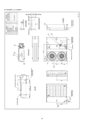 Page 30CU-W43BBP8, CU-V43BB P8
30 