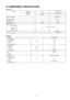 Page 3114 COMPONENT SPECIFICATION
Compressor
ModelsHeat pump
model50HzCU-W50BBP8
Cooling only
model50HzCU-V50BBP8
60Hz-
Compressor ModelR68KCE-TFD
Compressor Type
No. of CylindersSCROLL
1
Revolutionr/min.2,900
Piston Displacementm3/h16.18
Motor Type
Direct on-line StartingStarting Method
Rated OutputkW4.1
Poles
Insulation Glass2
E
Oil TypeMMMAPOE
ChargeL1.8
Evaporator
ModelsCS-W50BD3P
Tube Material
Outer Diametermm9.52
Thicknessmm0.36
Row3
No. of Tubes/Row10
Fin Material
Thicknessmm0.115
Fin PitchNo./inch12
Fin...