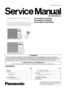 Page 1 1 Features 3
 2 Functions 
4
 2.1. Remote Control 
4
 2.2. Indoor Unit 
5
 2.3. Outdoor Unit 
6
 3 Product Specifications 
7
 3.1. CS-W7DKR CU-W7DKR 
7
© 2004 Panasonic HA Air-Conditioning (M) Sdn Bhd
(11969-T). All rights reserved. Unauthorized copying
and distribution is a violation of law.
CS-W7DKR CU-W7DKR
CS-W9DKR CU-W9DKR
CS-W12DKR CU-W12DKR
 3.2. CS-W9DKR CU-W9DKR 9
 3.3. CS-W12DKR CU-W12DKR 
11
 4 Dimensions 
13
 4.1. Indoor Unit & Remote Control 
13
 4.2. Outdoor Unit 
14
 5 Refrigeration Cycle...