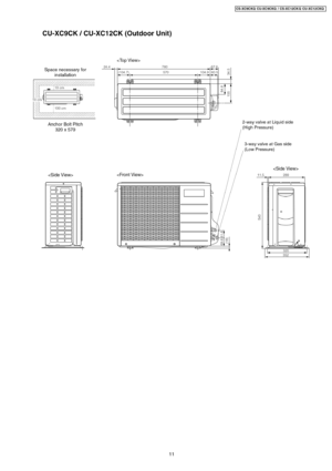 Page 1111
CS-XC9C KQ CU-XC 9CKQ / CS-XC12CK Q CU-XC12 CKQ 