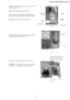 Page 57 
    − 
− −  − 
Pulling out the Drain Hose from outlet to remove the
Discharge Grille. (Fig. 5)
 
    − 
− −  − 
Removing the right and left screws. (Fig. 5)
 
    − 
− −  − 
Then remove the Control Board by pressing down the
hook at the left and pushin g up the right hook. (Fig. 5)
 
    − 
− −  − 
Releasin g connector lead wire Ionizer. (Fig. 5)
 
    − 
− −  − 
Release the Fan Motor leadwire by pressing the hook at
the center of the connector. (Fig. 6)
 
    − 
− −  − 
Remove the screw at the Cross...