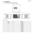 Page 53 Dimensions
3.1. Top View, Front View & Side View.
3.2. Unit.
ItemUnit: Inch (mm)
A - Width26” (660)
B - Height16-7/8” (428)
C - Depth27-9/16” (700)
D1-31/32” (50)
E8-21/32” (220)
F12-19/32” (320)
G4-11/32” (110)
H13-5/32” (334)
I5-3/16” (132)
J9-7/32” (234)
K3-5/32” (80)
L12-17/32” (318)
M10-5/16” (262)
N1-21/32” (42)
O12-17/32” (318)
P2-11/16” (68)
Q9-7/16” (240)
R7-15/32” (190)
5
CW-XC18 1EA / CW-XC2 