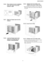 Page 1910.3.6. Place Cabinet into the installation
hole, then secure it by wood
screws or nails.
10.3.7. Slide the Chassis back into the
Cabinet.
10.3.8. Lock the Chassis back to the
Cabinet by reusing back the
Chassis Locking Brackets.
10.3.9. Reattach the Front Grille to the
Cabinet and secure it with screws.
 
    • 
• •  • Note: Depend ing upon the location of the AC outlet, route
the AC cord to either the left or right side while installin g the
Front Grille.
10.3.10. Insert the Air Filter.
10.3.11....