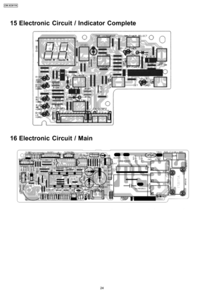 Page 2415 Electronic Circuit / Indicator Complete
16 Electronic Circuit / Main
24
CW-XC91YH 