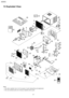 Page 2213 Exploded View
(Note)
 
    • 
• •  • The above explode d view is for the purpose of parts disassembly and replacement.
 
    • 
• •  • The non-numbered parts are not kept as standard service parts.
22
CW-XC91YH 