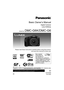 Page 1 Please read these instructions carefully before using this product,and save this manual for future use.
More detailed 
instructions on 
the operation of 
this camera are contained in 
“Owner’s Manual for advanced 
features (PDF format)” in the 
supplied CD-ROM. Install it on 
your PC to read it.
P
Basic Owner’s Manual
Digital Camera/
Lens Kit/Body
Model No. DMC-G6K/DMC-G6
until 
2013/7/17
VQT4Z59
F0513SM0
Register online at www.panasonic.com/register (U.S. customers only)
For USA and Puerto Rico...