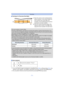 Page 71- 71 -
Recording
∫Technique for Panorama Shot Mode
•
The zoom position is fixed to Wide.•The focus, white balance, and exposure are fixed at the optimum values for the first picture. As a 
result, if the focus or brightness changes substantially during recording, the entire panorama picture 
may not be recorded at the suitable focus or brightness.
•White Balance is fixed to [AWB] while an image effect is applied.•When multiple pictures are combined to create  a single panorama picture, the subject may...