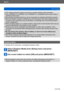 Page 193Wi-Fi
Wi-Fi® function
VQT4T08
- 193 -
 ●The camera cannot be used to connect to a public wireless LAN connection. ●Use a IEEE802.11b, IEEE802.11g or IEEE802.11n compatible device when using a 
wireless access point.
 ●We strongly recommend that you set an encryption to maintain information security. ●When the battery indicator is flashing red, the connection with other equipment may 
not start or the connection may be disrupted. (A message such as [Communication 
error] is displayed.)
 ●When sending...