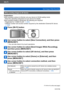 Page 222Wi-Fi
Send Images While RecordingVQT4T08
- 222 -
When sending images to AV device
Preparations:
When sending a picture to [Home], set your device to DLNA waiting mode.
 • Read the operating instructions of your device for details.
When sending images to [External], the following are required:
 • Registration to “LUMIX CLUB”.  (→243) • Address number and access number acquired by the destination External AV device. 
(→249)
Press [Wi-Fi] button
Use cursor button to select [New Connection], and then press...