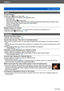 Page 285Others
Q&A  TroubleshootingVQT4T08
- 285 -
Flash
No flash emitted. ●Flash set to  [Forced Flash Off]  (→74). ●The flash becomes unavailable in the following cases : • [Auto Bracket] • [Burst] (Excluding  [Flash Burst]) • Scene Modes ([Scenery], [Night Scenery], [Handheld Night Shot], [HDR], [Sunset], [Starry Sky], 
[Glass Through], [High Speed Video], [3D Photo Mode])
 • [Creative Control] Mode • [Panorama Shot] Mode
Multiple flashes are emitted. ●Red-eye reduction is active  (→74). (Flashes twice to...