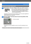 Page 46Basics
Viewing your picturesVQT4T08
- 46 -
Zooming in and viewing “Playback Zoom”
Spread (pinch out) your 2 fingers where you want to zoom in
On the touch screen, spread (pinch out) your 2 fingers to 
zoom in, and pinch (pinch in) your 2 fingers to zoom out.
 • You can also zoom in by quickly touching the touch screen twice. (If the display was enlarged, it returns to 
the same magnification ratio.)
 • Each time you move the zoom lever toward the T side, the camera magnifies the selected area by 2x, 4x,...