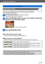 Page 84Application (Record)
Determine aperture and shutter speed and record VQT4T08
- 84 -
[Manual Exposure] Mode
This mode of recording lets you set any aperture value and shutter speed 
when exposure adjustment prevents you from recording at the desired 
exposure (brightness/darkness).
Set mode dial to  ([Manual Exposure] Mode)
 • Manual exposure assist is displayed.
Press [EXPOSURE] button and use cursor button to determine 
aperture value and shutter speed
Aperture value/shutter speed
Press [EXPOSURE]...