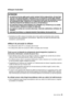 Page 5(RO) VQT3D41 5 
 
ƒ Despre încărcător 
 
ATENŢIE! 
• NU INSTALAŢI ŞI NU AMPLASAŢI ACEST APARAT ÎNTR-O BIBLIOTECĂ, PE RAFTURI 
SAU ÎN ALTE SPAŢII ÎNCHISE. ASIGURAŢI-VĂ CĂ APARATUL ESTE BINE AERISIT. 
PENTRU A PREVENI PERICOLUL DE ELECTROCUTARE SAU DE INCENDIU CAUZAT 
DE SUPRAÎNCĂLZIRE, VERIFICAŢI CA ORIFICIILE DE VENTILAŢIE SĂ NU FIE 
OBSTRUCŢIONATE DE PERDELE SAU DE ALTE MATERIALE. 
• NU OBSTRUCŢIONAŢI DESCHIDERILE DE AERISIRE ALE APARATULUI CU ZIARE, 
FEŢE DE MASĂ, PERDELE ŞI OBIECTE SIMILARE. 
• NU...