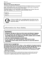 Page 2VQT1M592
Before UseBefore UseDear Customer,
Thank you for choosing Panasonic!
You have purchased one of the most sophisticated and reliable products on the market 
today. Used properly, we’re sure it will bring you and your family years of enjoyment. 
Please take time to fill in the information on the below.
The serial number is on the tag located on the underside of your Camera. Be sure to 
retain this manual as your convenient Camera information source.
Information for Your Safety
Carefully observe...