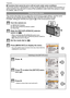 Page 18VQT1R8718
Preparation
∫Functions that cannot be set or will not work under some conditions
Due to the camera’s specifications, it may not be possible to set some of the functions or 
some functions may not work in some of the conditions under which the camera is used.
For details, refer to P103.
This section describes how to select the normal picture mode settings, and the same 
setting can be used for the [PLAYBACK] menu and [SETUP] menu as well.
Example: Setting [AF MODE] from [
Ø] to [š] in the normal...