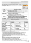 Page 6969VQT1R87
Advanced (Recording pictures)
•Following functions are fixed.
•In the clipboard mode, the following functions cannot be used.–[AUTO BRACKET]/White balance fine adjustment/[INTELLIGENT ISO]/[QUICK AF]/
[BURST]/[I.EXPOSURE]/[DIGITAL ZOOM]/[COLOR MODE]/[MIN. SHTR SPEED]/
[HISTOGRAM]/[SLIDE SHOW]/[CATEGORY PLAY]/[FAVORITE PLAY]
•The [STABILIZER] (P65) setting in [REC] mode is also reflected in clipboard mode.•Other items in the [SETUP] menu can be set in the normal picture mode, etc. Setting will...