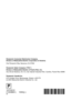 Page 132VQT0G12
F1203Mr0 (     1000A )
Panasonic Consumer Electronics Company,  
Division of Matsushita Electric Corporation of America
One Panasonic Way, Secaucus, NJ 07094
Panasonic Sales Company (PSC)
Division of Matsushita Electric of Puerto Rico, Inc.
Ave. 65 de Infanteria, Km. 9.5, San Gabriel Industrial Park, Carolina, Puerto Rico 00985
Panasonic Canada Inc.
5770 Ambler Drive, Mississauga, Ontario, L4W 2T3
C 2003 Matsushita Electric Industrial Co., Ltd.
P
C
FX5_FX1-PP.book  132 ページ  ２００３年１２月１５日　月曜日...