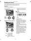 Page 64Downloaded from www.Manualslib.com manuals search engine Playback (advanced)
64
Rotating the Picture
You can rotate the recorded pictures in increments of 90°.
This is a convenient function to play back pictures on TV. 
Preparation
 Set the mode dial to [ ]. (P8)
1Select [ROTATE].
2Select the direction to rotate the 
picture.
 [ ]: The picture rotates 
counterclockwise in 
increments of 90°.
 [ ]: The picture rotates 
clockwise in increments of 
90°. Close the menu by pressing the 
[MENU] button...