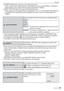 Page 23Preparation
23VQT1X05
•  [POWER SAVE] does not work in the following cases.– When using the AC adaptor/When connecting to a PC or a printer/When recording or playing back motion pictures/During slide show/[AUTO DEMO]
•  [AUTO LCD OFF] does not work in the following cases. – When using the AC adaptor/When connecting to a PC or a printer/While the self-timer is set/While recording motion pictures/While the menu screen is displayed/[AUTO 
DEMO]
s  [AUTO REVIEW] Set the length of time that the picture is...