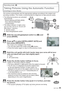 Page 25Basic
25VQT1X05
 Taking Pictures Using the Automatic Function
(Intelligent Auto Mode)
Recording mode: 4
The camera automatically sets the appropriate settings according to the subject and 
recording condition. This mode is recommended for beginners to take pictures easily.
MODE
•  The following functions are activated  automatically. 
– Scene  detection/[STABILIZER]/Face detection/Backlight 
Compensation
•  The status indicator  A lights when 
you turn this unit on  B. (It turns off 
after about 1...