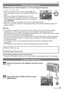 Page 33Basic
33VQT1X05
Using the playback zoom
Rotate the zoom lever towards [7] (T) to enlarge the picture.
A
1
