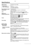 Page 132Others
132VQT0Y44
Specifications
Digital Camera:Information for your safety
Power Source:DC 5.1 V
Power Consumption:1.6 W (When recording)
0.9 W (When playing back)
Camera Effective pixels:10,200,000 pixels
Image sensor:1/1.65″ CCD, total pixel number 10,410,000 pixels
Primary color filter
Lens:Optical 4× zoom, f=6.3 to 25.2 mm [35 mm film camera 
equivalent: 28 to 112 mm (aspect ratio [
j])]/F2.8 to F4.9
Digital zoom:Max. 4×
Extended optical zoom:
(Except for the maximum picture size for each aspect...