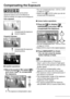 Page 48Advanced
48VQT0Y44
Compensating the Exposure
 
Use this function when you cannot achieve 
appropriate exposure due to the difference of 
brightness between the subject and the background.
nJoystick operations
1Move the joystick w to select [ ] 
and move it e/r to compensate 
the exposure.
A
: The exposure compensation value• You can compensate from –2 EV to +2 EV 
in steps of 1/3 EV.
• Select only [ ] (0 EV) when you do not 
compensate the exposure.
nCursor button operations
1Press e [C] to display [C...