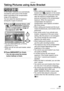 Page 49Advanced
49VQT0Y44
Taking Pictures using Auto Bracket
 
In this mode, 3 pictures are automatically 
recorded by each press of the shutter 
button according to the compensation 
range of the exposure.
You can select the desired exposure 
among the 3 types of pictures.
1Press e [C] several times until 
[B AUTO BRACKET] appears, 
set the compensation range of 
the exposure with w/q.
• You can select [OFF] (0), [±1/3 EV], 
[±2/3 EV] or [±1 EV].
• When you do not use auto bracket, select 
[OFF] (0).
2Press...