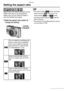 Page 60Advanced
60VQT0Y44
Setting the aspect ratio
 
Aspect ratio is the ratio of the width and the 
height of the picture. By changing the 
aspect ratio, you can select an angle of 
view that matches the subject.
1Slide the aspect ratio switch to 
change the setting.
• You cannot select [ ] when recording 
motion pictures [i] with a card. You 
cannot select [j] or [ ] when 
recording motion pictures [i] with the 
built-in memory.
• The ends of the recorded pictures may be 
cut at printing. (P126)
jThis is...