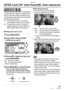 Page 61Advanced
61VQT0Y44
AF/AE Lock (AF: Auto focus/AE: Auto exposure)
Locking the focus with [AF/AE LOCK] button 
is useful when the subject is outside the AF 
area or when the subject in extremely high 
contrast prevents the camera from obtaining 
the appropriate exposure.
AF: Through this function, the camera 
automatically focuses on the subject.
AE: Through this function, the camera 
judges brightness of the subject and 
automatically selects the exposure.
nSetting the items to lock
1Press [MENU/SET]....