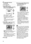 Page 34Basic
34VQT1C39
∫To delete [MULTI DELETE]/
[ALL DELETE]
1Press [ ] twice.
2Press 3/4 to select 
[MULTI DELETE] or [ALL DELETE] 
and then press [MENU/SET].
 [MULTI DELETE] > step3.
 [ALL DELETE] > step5.
 [ALL DELETE EXCEPT  ] (When 
[FAVORITE] (P74) is set only) > 
step
5.
(However, this cannot be selected if 
none of the pictures have [ ]  
displayed.)
3Press 2/1 to select the picture 
and then press 4 to set.
(Only when selecting [MULTI DELETE])
 Repeat the above procedure.
 [ ] appears on the selected...