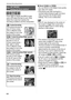 Page 64Advanced (Recording pictures)
64VQT1C39
Press [ ] to display the [REC] mode 
menu and select the item to set. (P59)
Select the mode that matches the 
recording conditions and the composition.∫About [] or []
 You can focus on the subject more quickly 
than other AF modes.
 The picture may stop moving for a 
moment before being brought into focus 
when you press the shutter button 
halfway. This is not a malfunction.
 The AF area displayed on the center of 
the screen is bigger than usual when 
using the...