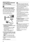 Page 92Connecting to other equipment
92VQT1C39
Playing Back Pictures 
on a TV Screen
∫Playing back pictures using the AV 
cable and video cable (supplied)
The procedure for DMC-LZ7 is described 
below. In the case of DMC-LZ6, connect 
the TV and the [V.OUT] terminal on the 
camera with the video cable (supplied).
 Set the [TV ASPECT]. (P22)
 Turn the camera and the TV off.
1Connect the AV cable A 
(supplied) to the [AV OUT] socket 
on the camera.
 Connect the AV cable with the [ ] 
mark facing the [1] mark on...