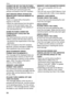 Page 98Others
98VQT1C39
[CANNOT BE SET ON THIS PICTURE]/
[CANNOT BE SET ON SOME PICTURES]
The DPOF print cannot be set to the 
pictures not based on the DCF standard.
[NOT ENOUGH SPACE ON BUILT-IN 
MEMORY]/[NOT ENOUGH MEMORY IN 
THE CARD]
There is no space left on the built-in 
memory or the card.
 When you copy pictures from the built-in 
memory to the card (batch copy), the 
pictures are copied until the capacity of 
the card becomes full.
[SOME PICTURES CANNOT BE 
COPIED]/[COPY COULD NOT BE 
COMPLETED]
The...