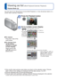 Page 2424   VQT3E45VQT3E45   25
 
Viewing as list 
(Multi Playback/Calendar Playback)
Playback Mode: 
 
Deleting pictures
Playback Mode: 
You can view 12 (or 30) pictures at once (Multi Playback), or view al\
l pictures taken on a 
certain date (Calendar Playback).
 
■To restore
Press the T side of the 
zoom button
 
■To change from 
12/30-screen 
display to single-
screen display
Select picture with 
▲▼◄►  and press 
[MENU/SET]
 
●Only months when pictures were taken are shown on the calendar screen. P\...