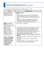 Page 3030   VQT3E45VQT3E45   31
For details about the setting procedure in the [Setup] menu. (→26)Using the [Setup] menu (Continued)
For details about the setting procedure in the [Setup] menu. (→26)
ItemSettings, Notes
 [Language]
Change display 
language. Set the language displayed on the screen.
 [Demo Mode]
View demonstration of 
functions. [Stabilizer Demo.]
Indicates the extent of jitter detected by the camera 
(Estimate)
Extent of jitter
Extent of jitter after stabilization
 • When the demo screen is...
