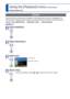 Page 5858   VQT3E45VQT3E45   59
For details about the setting procedure in the [Playback] menu (→26)Using the [Playback] menu (Continued)
Playback Mode: 
[Resize]
Picture size can be reduced to facilitate e-mail attachment and use in w\
ebpages, etc.
(Still pictures recorded at the smallest recording pixel level cannot b\
e further reduced.)
Set-up: Press [MENU/SET] → [Playback] menu → Select [Resize]
 
■[SINGLE]
Select [SINGLE] 
Select still picture
Select size
Current size
Size after change
Select [Yes]
 •...