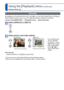 Page 6060   VQT3E45VQT3E45   61
Using the [Playback] menu
 (Continued)
Playback Mode: 
For details about the setting procedure in the [Playback] menu (
→26)
 [Favorite]
By labeling your favorite pictures with a star (), you can enjoy [Slide Show] or [Filtering 
Play] of these pictures only, or you can delete all pictures except your favorites. 
Set-up:  Press [MENU/SET] → [Playback] menu → Select [Favorite] 
Select [SINGLE] or [MULTI]
Select picture and make setting
 
●[SINGLE] 
●[MULTI]
Favorite picture...