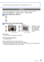 Page 6160   VQT3E45VQT3E45   61
Using the [Playback] menu
 (Continued)
Playback Mode: 
For details about the setting procedure in the [Playback] menu (
→26)
 [Favorite]
By labeling your favorite pictures with a star (), you can enjoy [Slide Show] or [Filtering 
Play] of these pictures only, or you can delete all pictures except your favorites. 
Set-up:  Press [MENU/SET] → [Playback] menu → Select [Favorite] 
Select [SINGLE] or [MULTI]
Select picture and make setting
 
●[SINGLE] 
●[MULTI]
Favorite picture...
