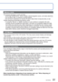 Page 8180   VQT3E45VQT3E45   81
 
Usage cautions and notes
When in use
 
●Camera may become warm if used for long periods of time, but this is not\
 a fault. 
●Keep the camera as far away as possible from electromagnetic equipment (\
such 
as microwave ovens, TVs, video games etc.).
 • If you use the camera on top of or near a TV, the pictures and sound on the camera may be disrupted by electromagnetic wave radiation.
 • Do not use the camera near cell phones because doing so may result in no\
ise  adversely...