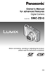Page 1Owner’s Manual 
for advanced features
Digital Camera
Model No.DMC-ZS10
Before connecting, operating or adjusting this product,
please read the instructions completely.
VQT3G90
Downloaded From camera-usermanual.com Panasonic Manuals 