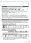 Page 1514   VQT3G90VQT3G90   15
Inserting and removing the card (optional)/
the battery
 (Continued)
 Picture save destination (cards and built-in memory)
 
■
Built-in memory (approx. 18 MB)
 
●Pictures may be copied between cards and the built-in memory. ( →115) 
●The access time for the built-in memory may be longer than the access ti\
me for a card.
 
■Compatible memory cards (optional)
The following SD standard-based cards (Panasonic brand recommended)
Type of Card Capacity Notes
SD Memory Cards 8 MB – 2 GB...