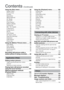 Page 44   VQT3G90VQT3G90   5
Contents (Continued)Before use
 
■Camera handling
Keep the camera away from excessive vibration, force, 
or pressure.
 
●Avoid using the camera under the following conditions, 
which may damage the lens, LCD monitor, or camera 
body. This may also cause the camera to malfunction or 
prevent recording.
 • Dropping or hitting the camera against a hard surface
 • Sitting down with the camera in your pants pocket or forcing it into a full bag
 • Adding accessories to the camera strap...