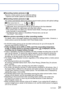 Page 3130   VQT3G90VQT3G90   31
 
Taking motion pictures
Recording Mode:        
 
■Recording motion pictures in 
Records a motion picture at your preferred settings.
 • Aperture and shutter speed are automatically set.
 
■Recording motion pictures in 
The camera automatically detects the scene to record motion pictures wit\
h optimal settings.
  When scene does not 
correspond to any on the right.
 • In  mode, focus and exposure will be set according to the face detected.
 • will be selected for nightscapes...