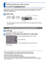 Page 5050   VQT3G90VQT3G90   51
 
Taking pictures with zoom
Recording Mode:        
∗1 The zoom speed does not change during motion picture recording.
∗2 When  or  is touched again while zooming, zooming will stop.
 
●Adjust the focus after adjusting the zoom. 
●Do not touch the lens barrel during zooming. 
●The zoom ratio and the zoom bar displayed on the screen are estimates. 
●The camera may make a rattling noise and vibrate when the zoom lever is \
operated - 
this is not a fault.
You can zoom in up to 16...